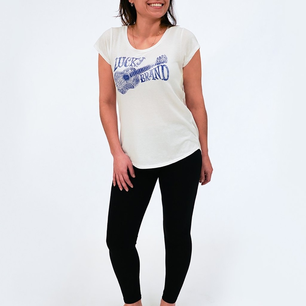 Lucky Brand Set Tee Shirt and Leggings Set Size M